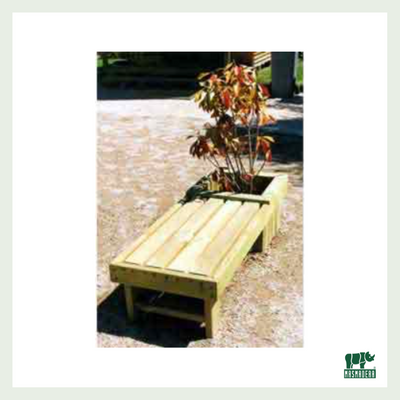 Bench With Planter
