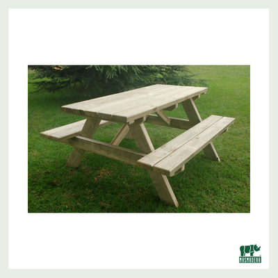 Unimpregnated Pine Picnic Table