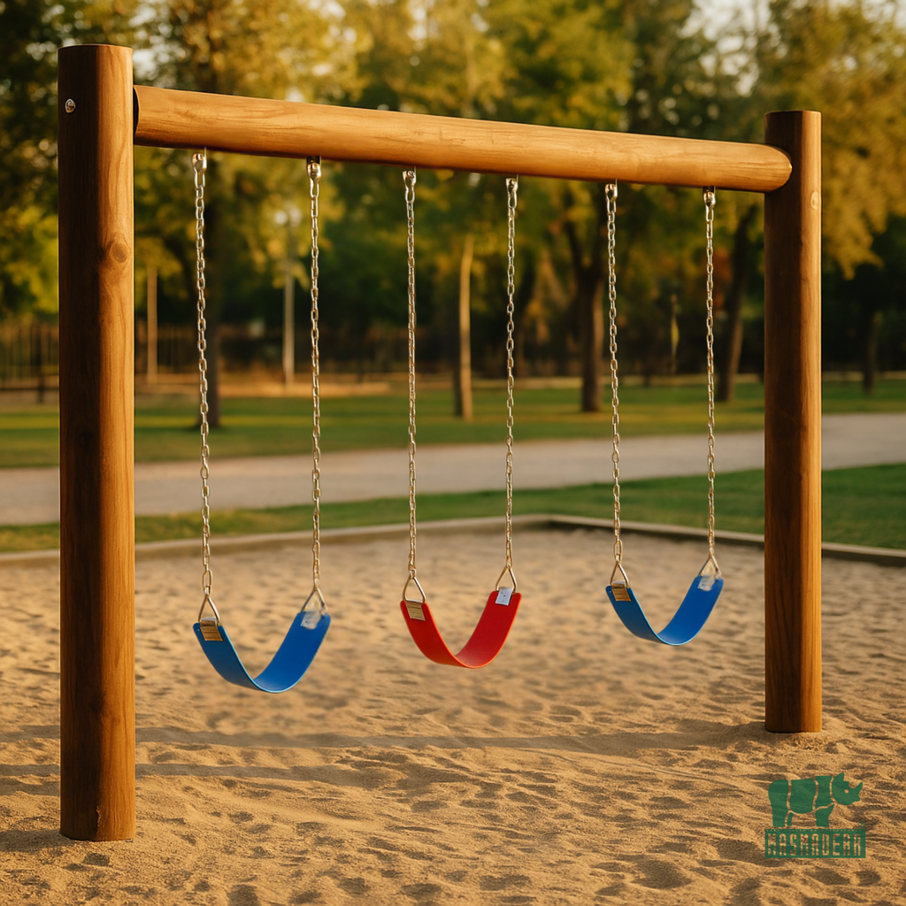 High Traffic Plastic Swing