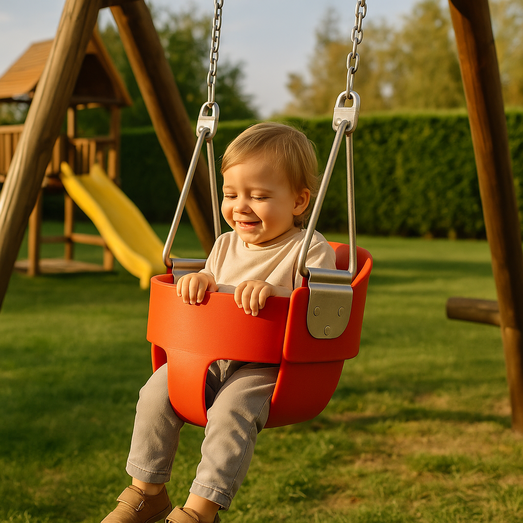 Closed Baby Swing