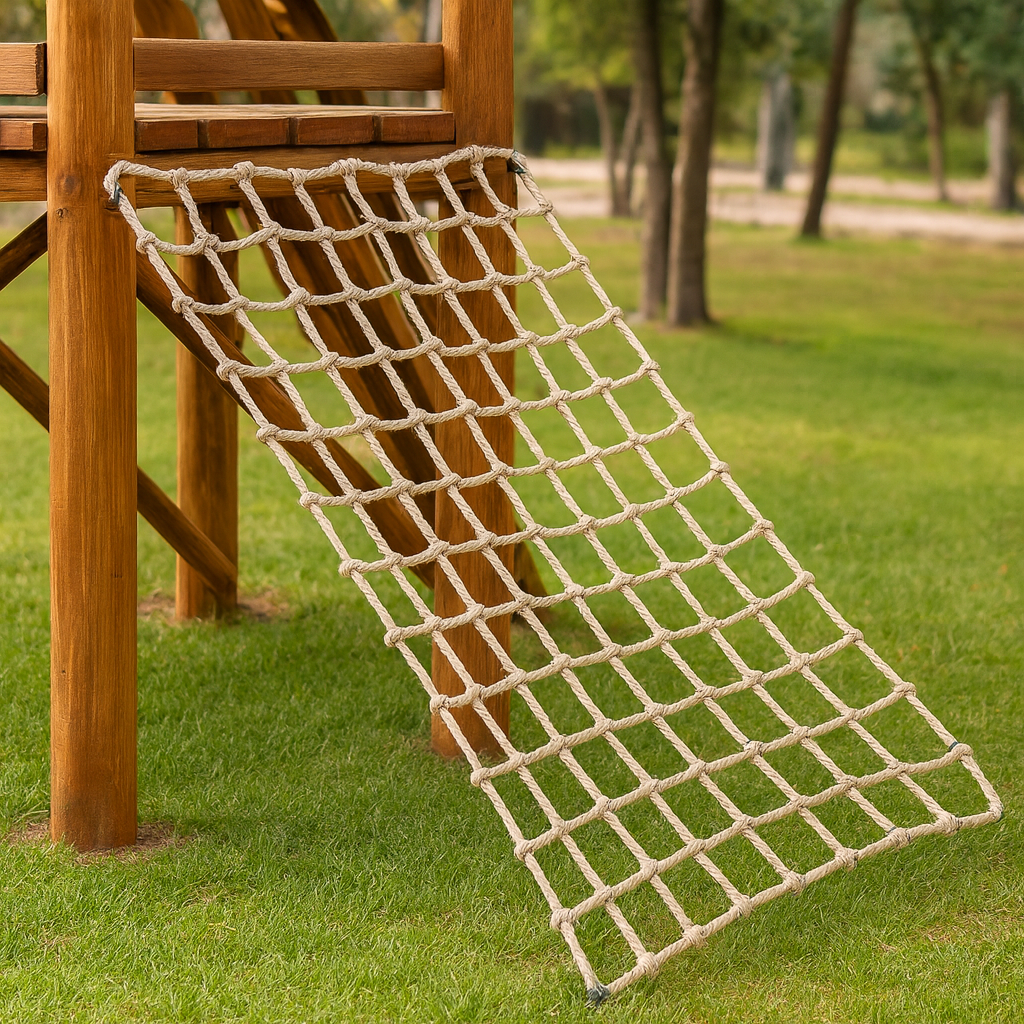 Malla de Cuerda Infantil 1.6x2 m – Cordel Perlón 10 mm