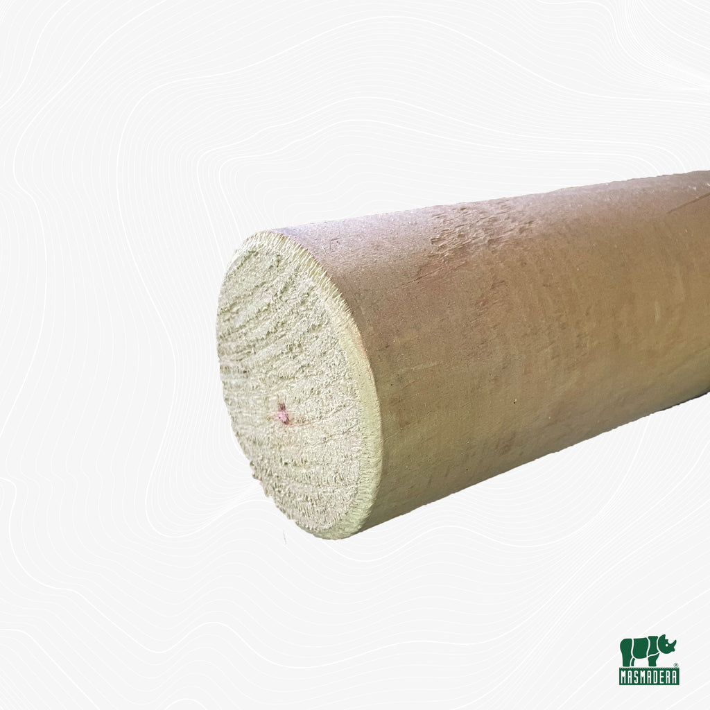 Rollizo calibrado impregnado 9"