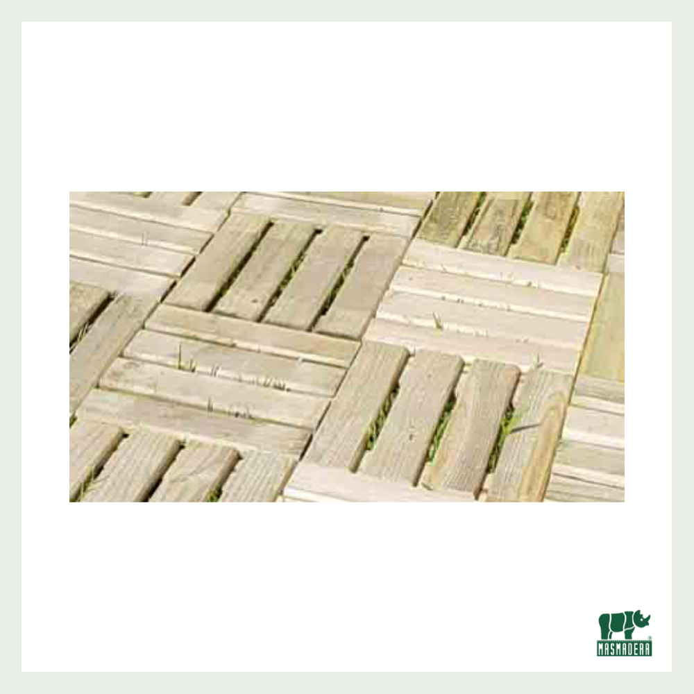 Baldosas Pino Impregnado