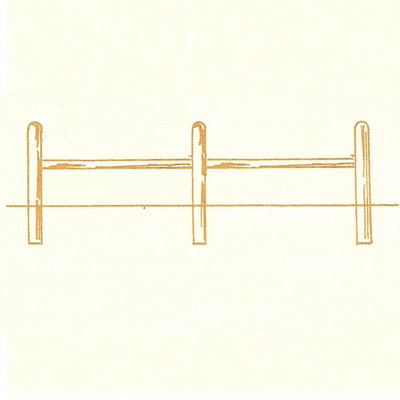 Cerco C-5 (1 Tranqueras / 0,6 x 2,4 m)