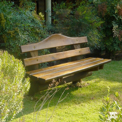 Escaño Jardín Enterrado